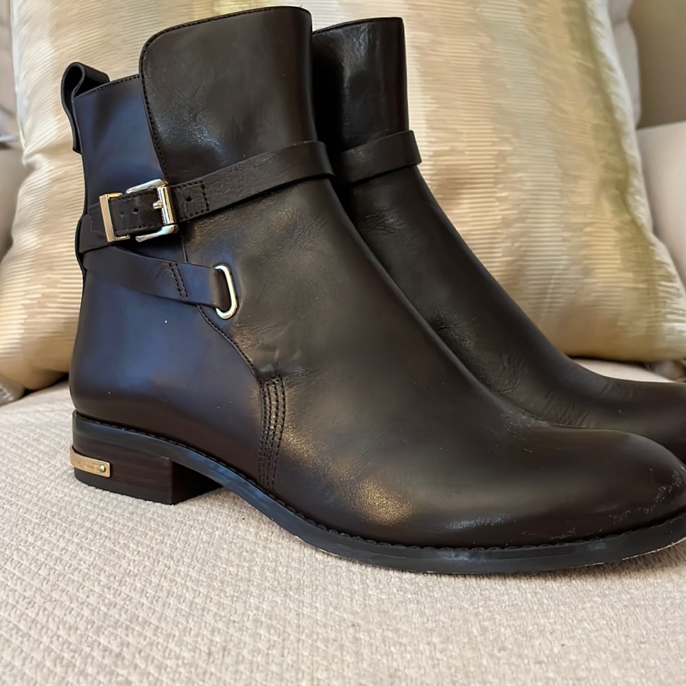 Brown booties